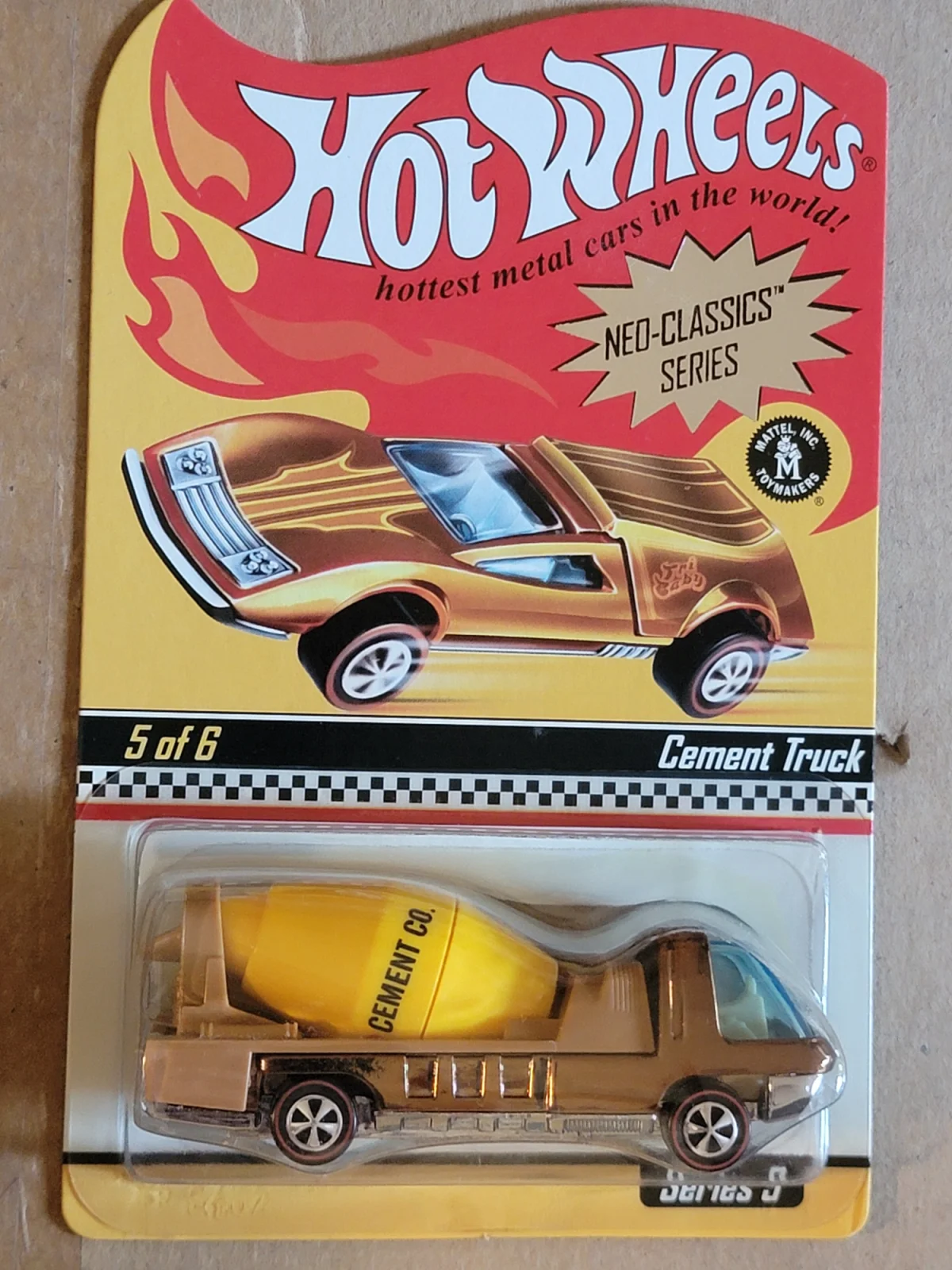 Hot Wheels Cement Truck