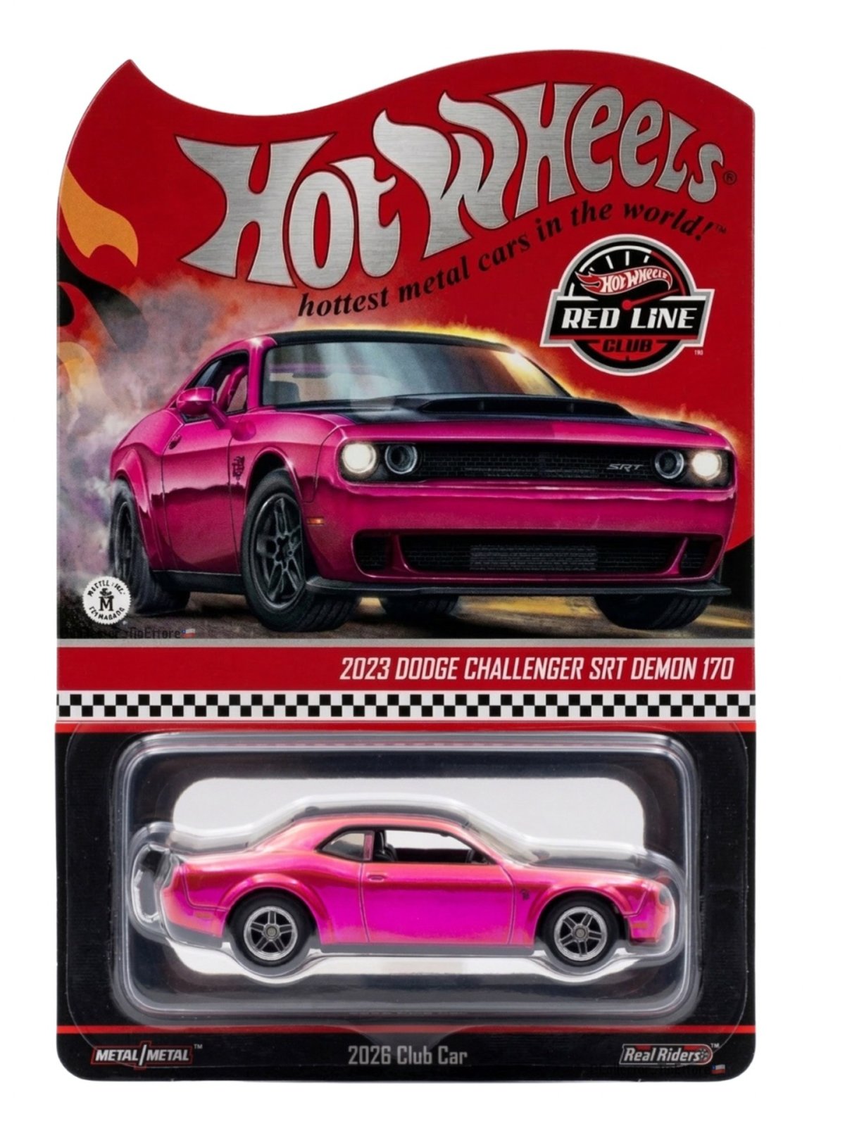 Hot Wheels 2023 Dodge Challenger SRT Demon 170