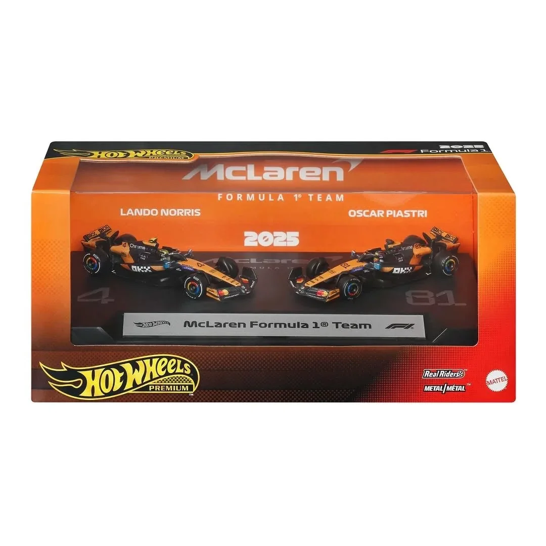 Hot Wheels McLaren Formula 1 Team 2-Pack