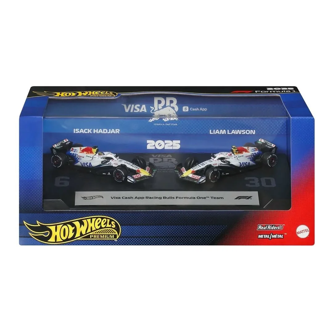 Hot Wheels Visa Cash App Racing Bulls Formula One Team 2-Pack