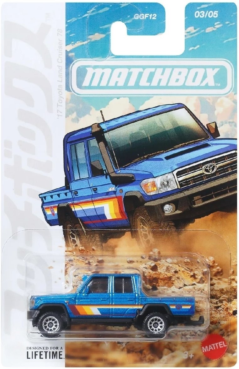 Hot Wheels 17 Toyota Land Cruiser 78