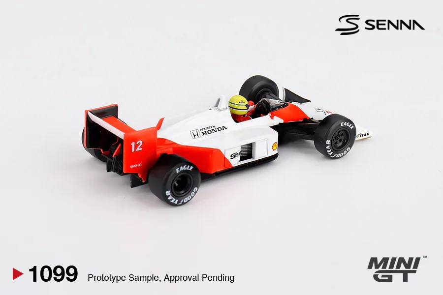 2026 McLaren MP4/4 #12 Ayrton Senna 1988 Japanese Grand Prix Winner White: Image 2