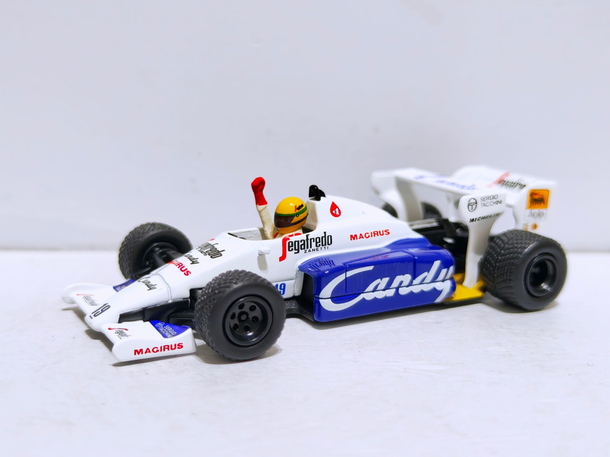 2026 Toleman TG184 #19 Ayrton Senna 1984 Monaco Grand Prix 2nd Place White: No Package: Image 5