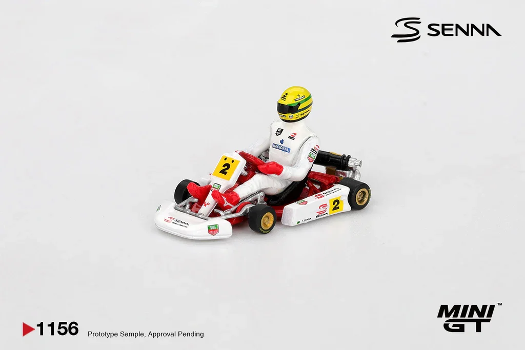 Hot Wheels Senna Kart #2 Ayrton Senna Da Silva 1993 Master Of Paris-Bercy