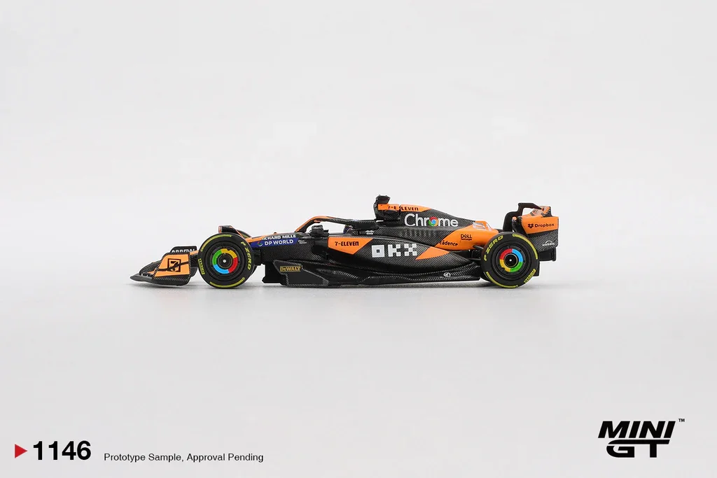 2025 McLaren MCL38 #81 Oscar Piastri 2024 F1 2024 Hungarian GP Winner Orange: Image 3