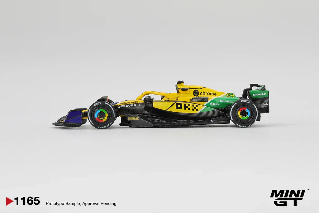 2025 McLaren MCL38 #81 Oscar Piastri 2024 F1 Monaco GP 2nd Place Yellow: Image 3