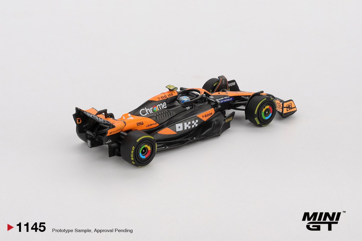 2025 McLaren MCL38 #4 Lando Norris F1 2024 Hungarian GP 2nd Place Orange: Image 3