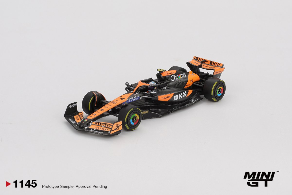 Hot Wheels McLaren MCL38 #4 Lando Norris F1 2024 Hungarian GP 2nd Place