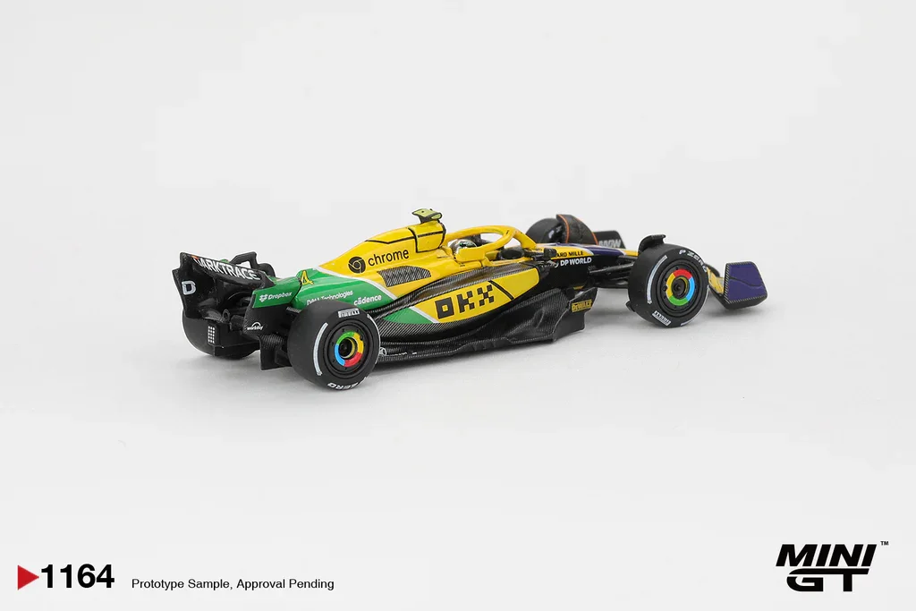 2025 McLaren MCL38 #4 Lando Norris 2024 F1 Monaco GP Yellow: Image 2
