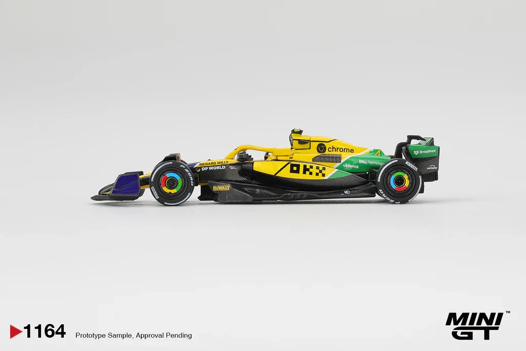 2025 McLaren MCL38 #4 Lando Norris 2024 F1 Monaco GP Yellow: Image 3