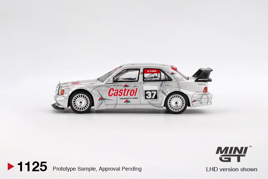 2025 Mercedes-Benz 190E 2.5-16 Evolution II #37 1995 SE Asia Touring Car Championship Silver: Image 2