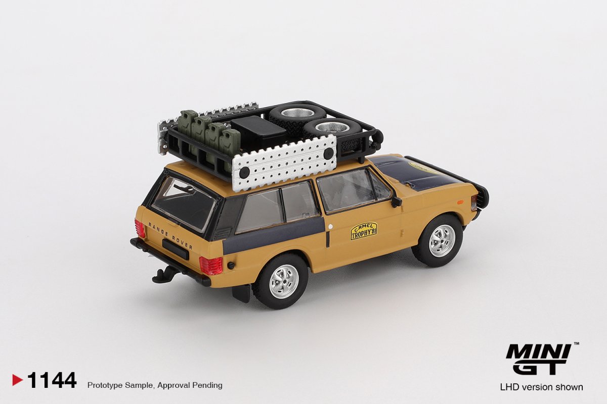 2025 Range Rover 1981 Camel Trophy Sumatra C.Swoboda & K.Mentel Winner Beige: Image 3