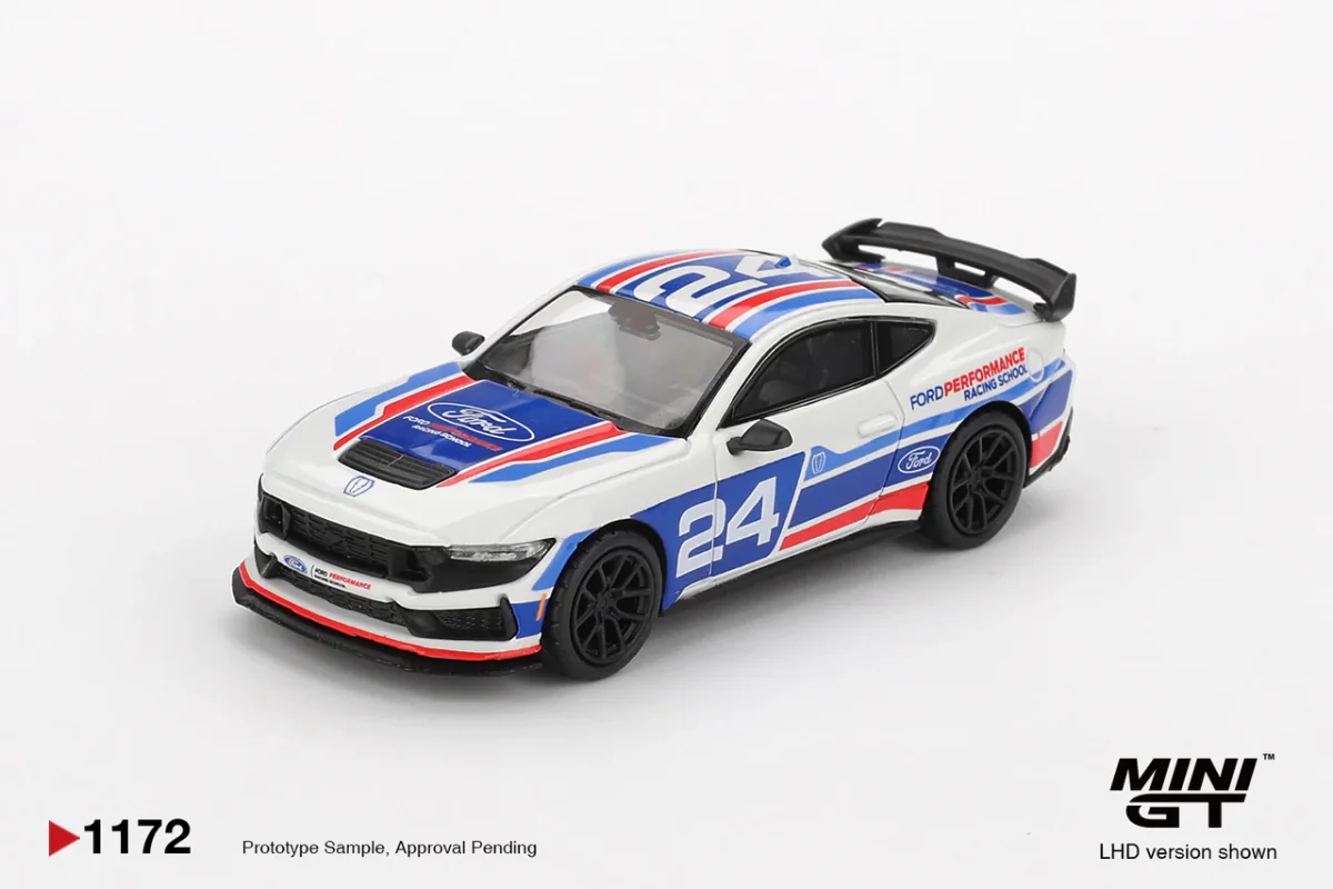 Hot Wheels Ford Mustang Dark Horse #24 Ford Performance Racing School