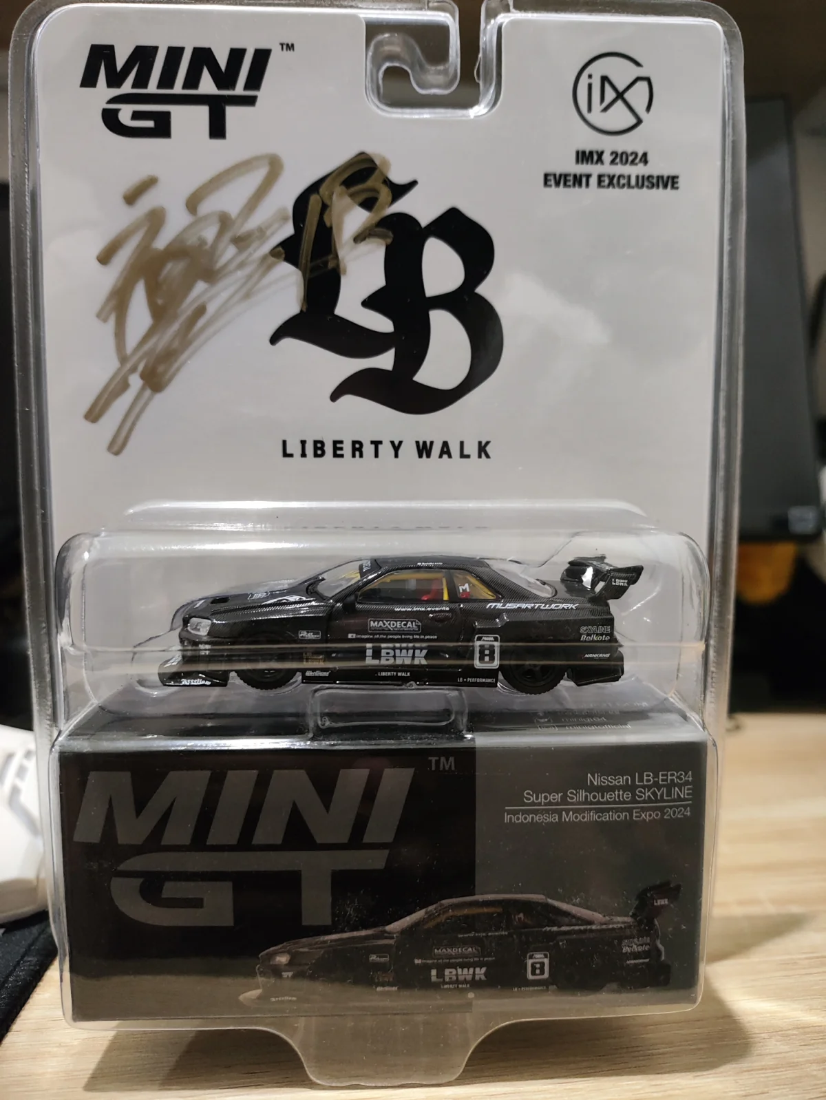 2024 Nissan LB-ER34 Super Silhouette Skyline Indonesia Modification Expo 2024 Black: Blister: Image 2