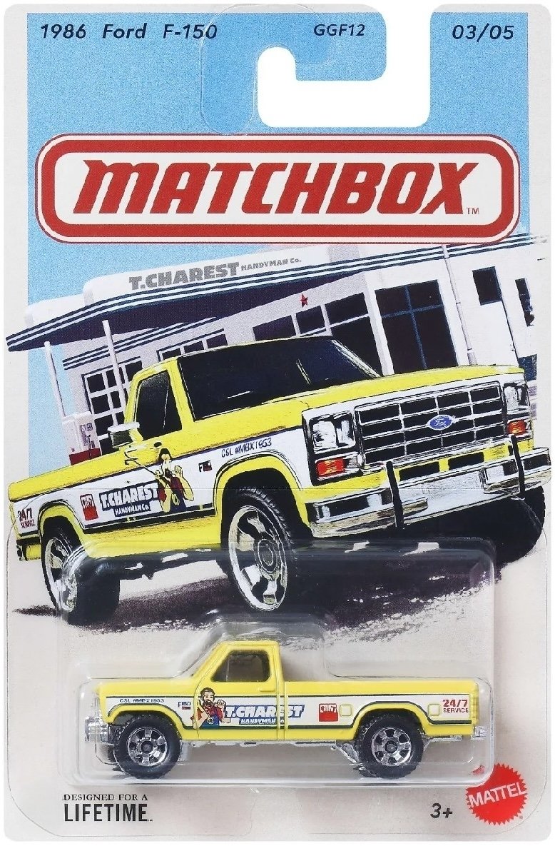 Hot Wheels 1986 Ford F-150 Pickup