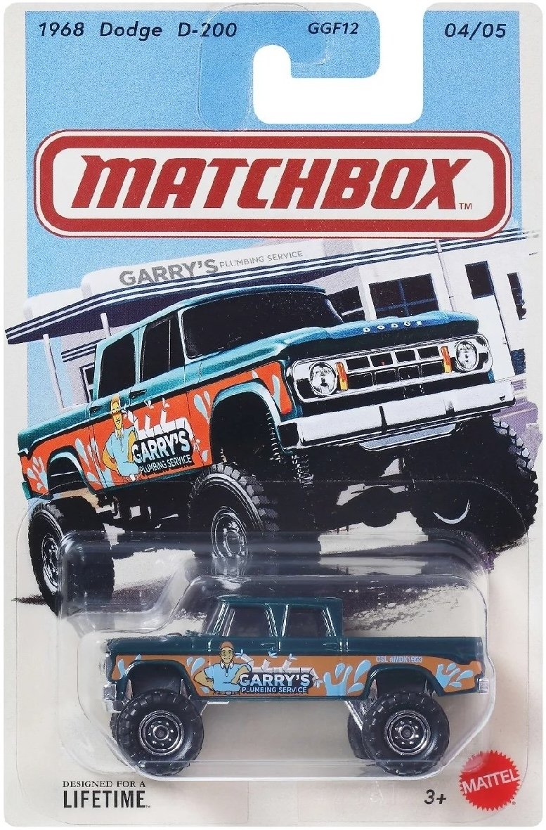 Hot Wheels 1968 Dodge D-200