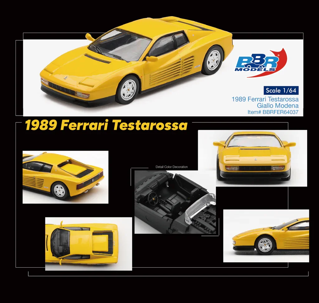 Hot Wheels Ferrari Testarossa 1989