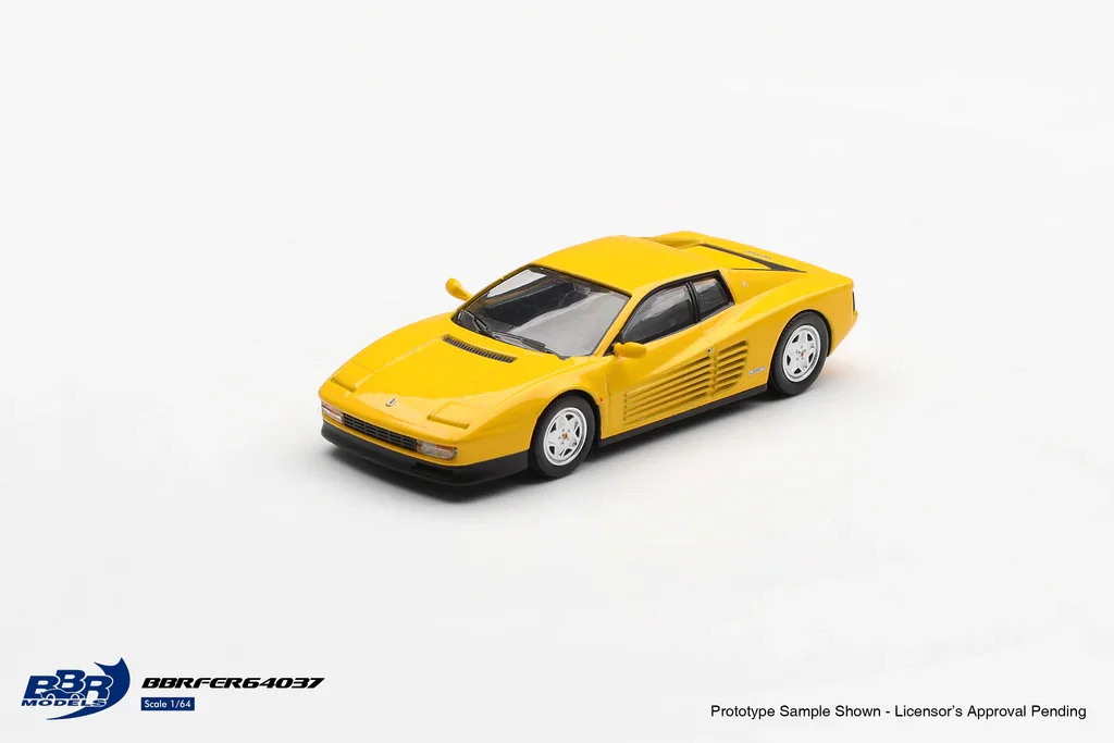 2026 Ferrari Testarossa 1989 Yellow: Image 2