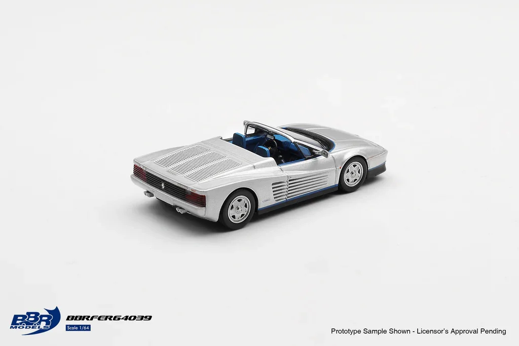 2026 Ferrari Testarossa Spider Silver: Image 4