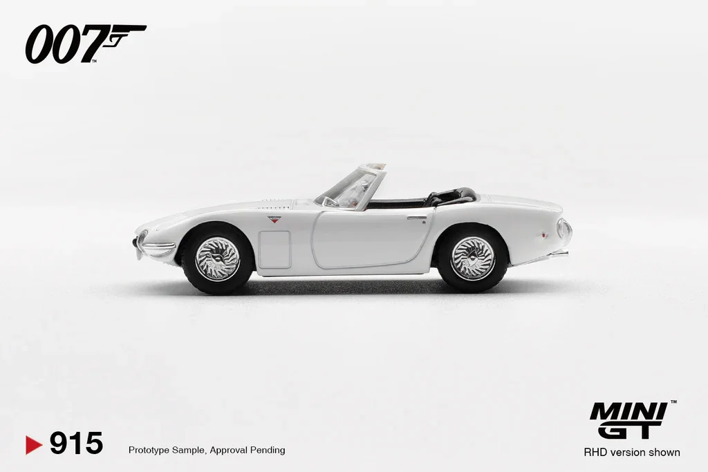 2026 Toyota 2000GT Roadster "You Only Live Twice" White: Image 3