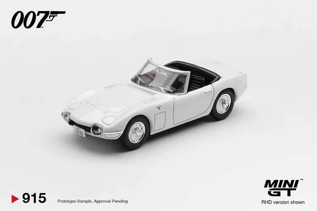 2026 Toyota 2000GT Roadster "You Only Live Twice" White: Image 2