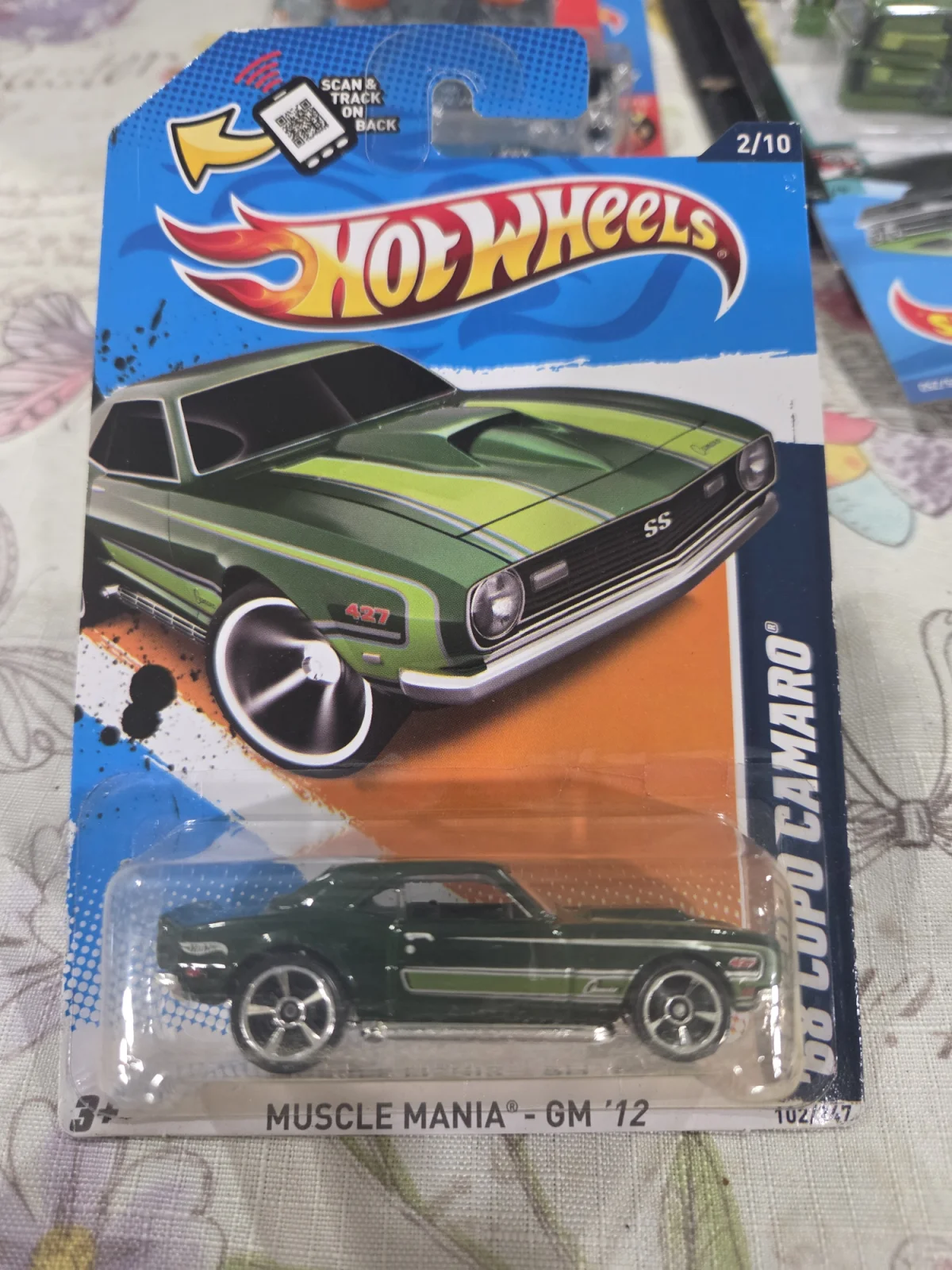 2012 68 COPO Camaro Green: Long (INT): Image 2