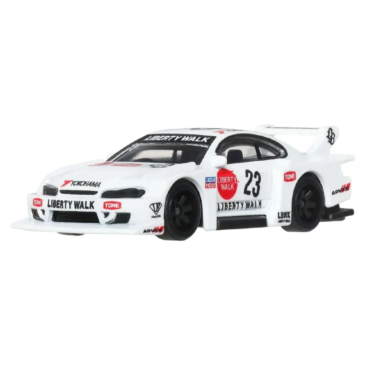 2026 LB Super Silhouette Nissan Silvia (S15) White: Image 2