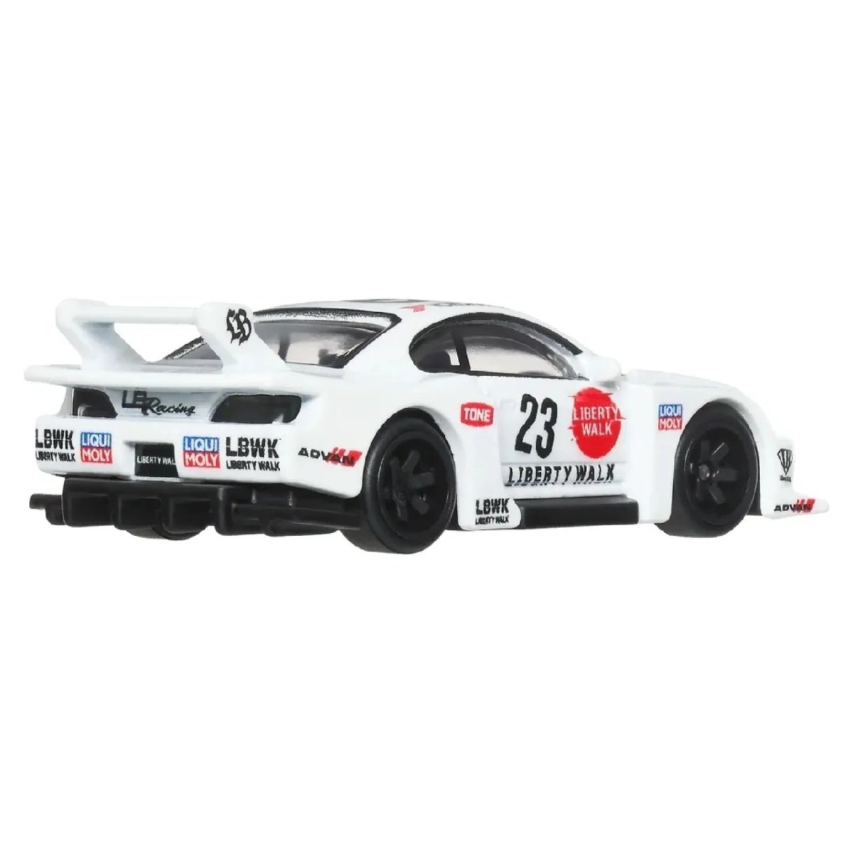 2026 LB Super Silhouette Nissan Silvia (S15) White: Image 4