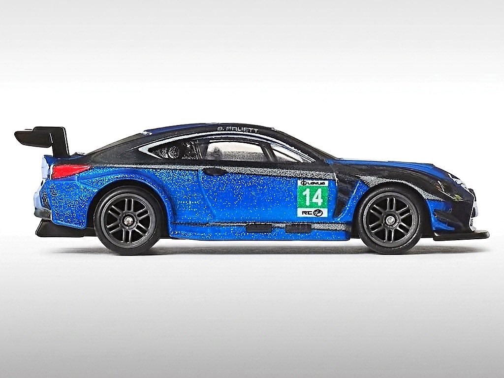 2026 Lexus RC F GT3 Blue: Image 3