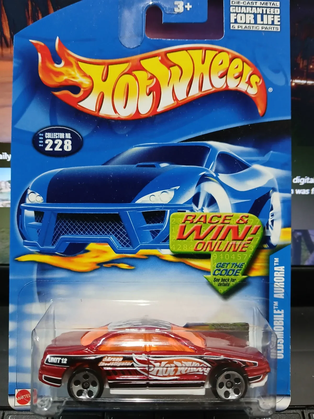 Hot Wheels Oldsmobile Aurora