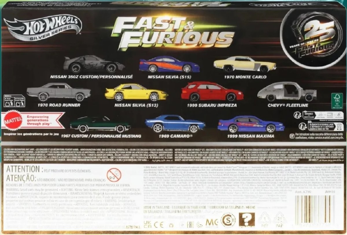 2026 Fast & Furious 10-Pack: Image 3