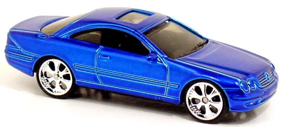 2004 Mercedes CL55 Blue: Image 2