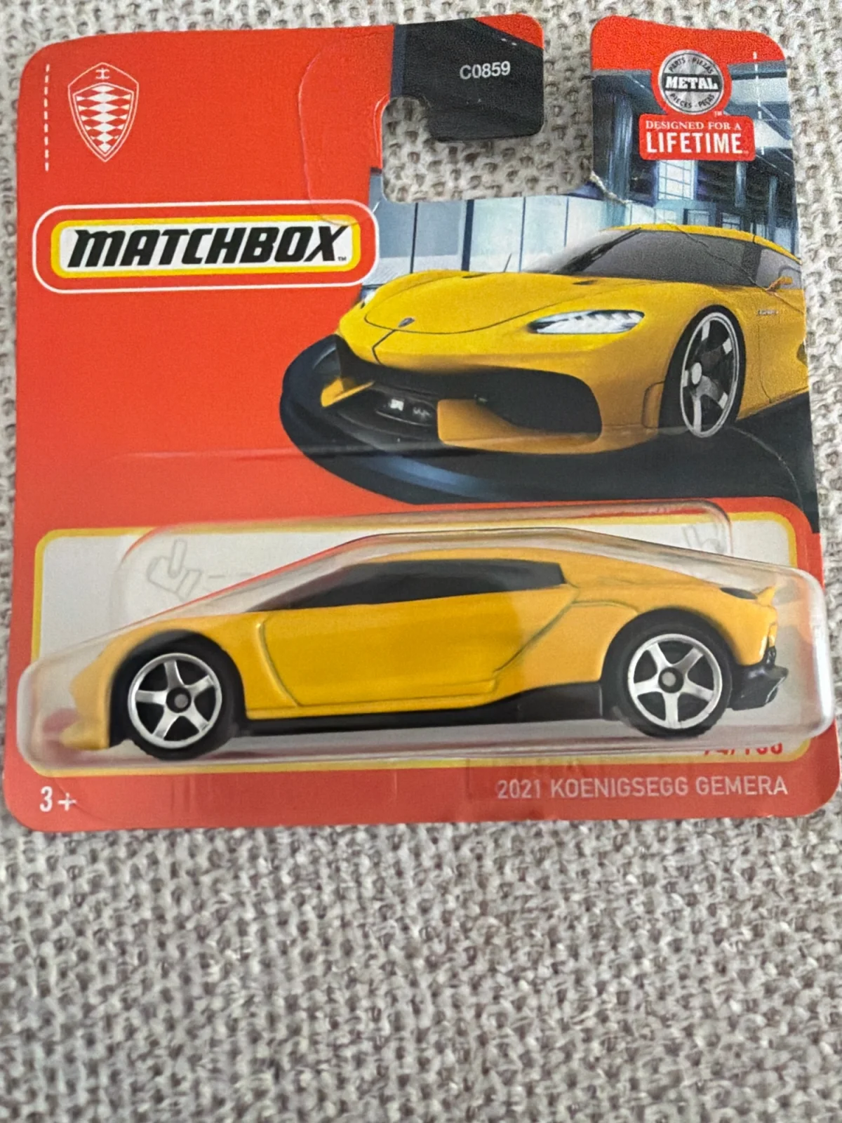 2023 2021 Koenigsegg Gemera Yellow: Short Card: Image 2