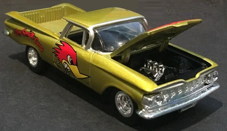 2001 59 Chevrolet El Camino and 32 Ford Roadster Gold: Image 2