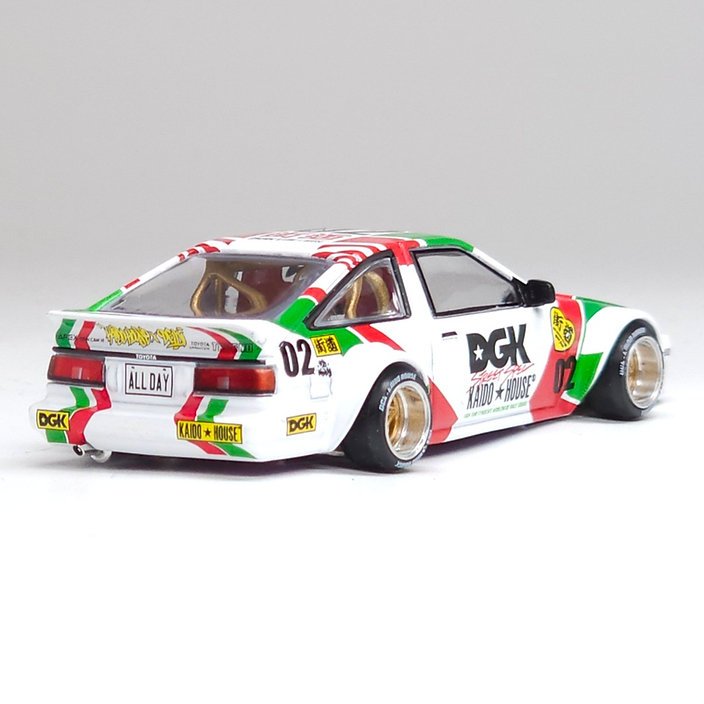 2026 Toyota AE86 Sprinter Trueno V1 DGK Exclusive White: Image 8