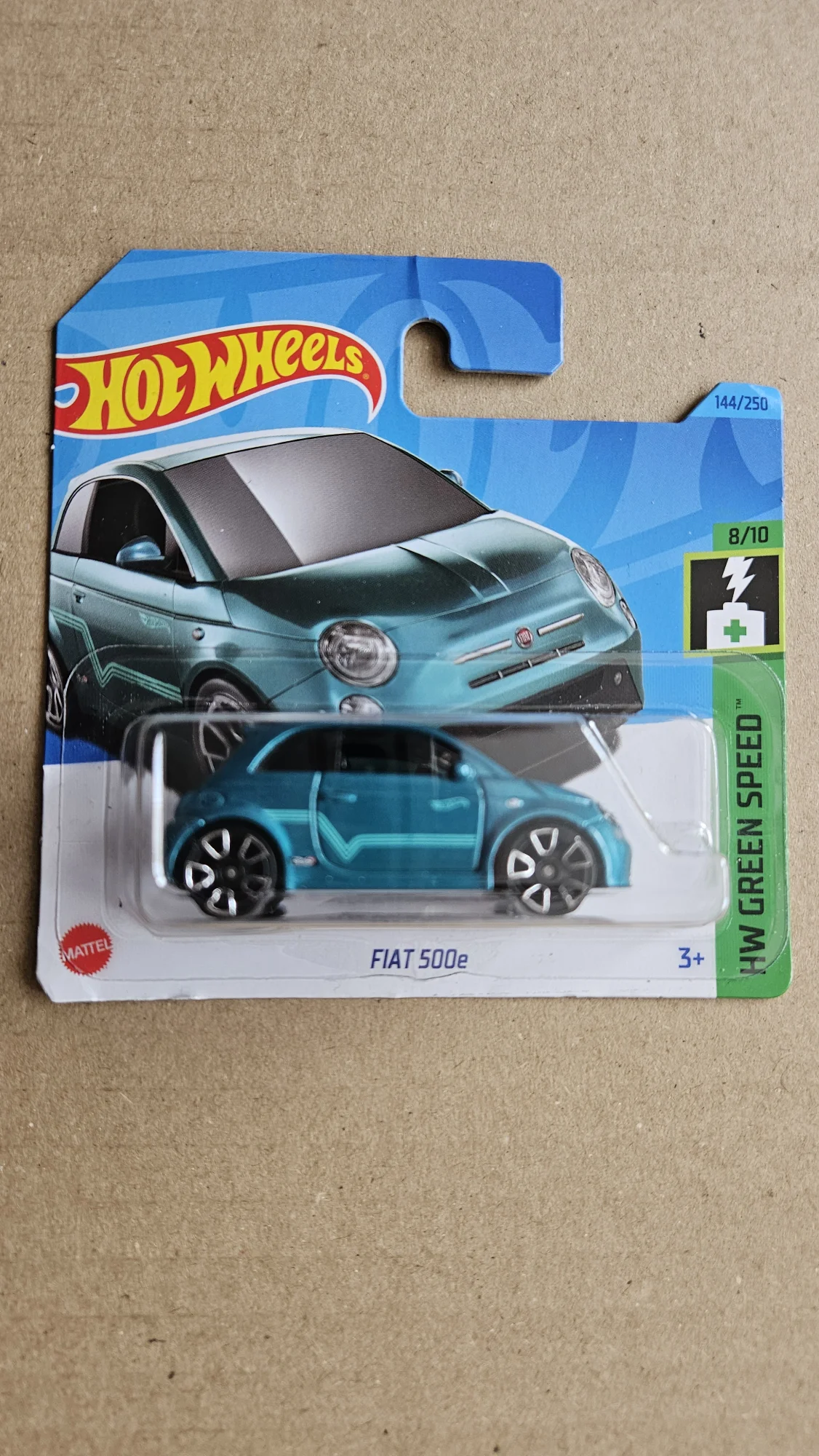 2023 Fiat 500e Teal: Short: Image 2