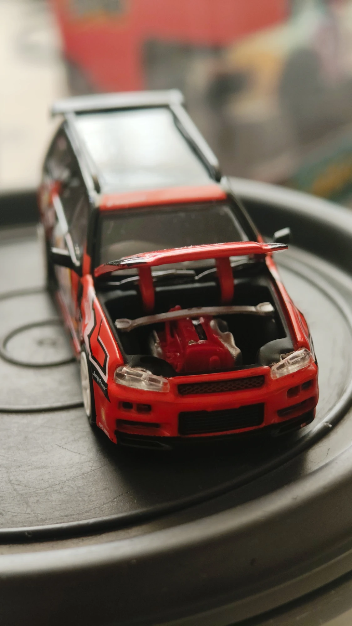 2023 Shell Valino Stagea R34 Red: No Package: Image 2
