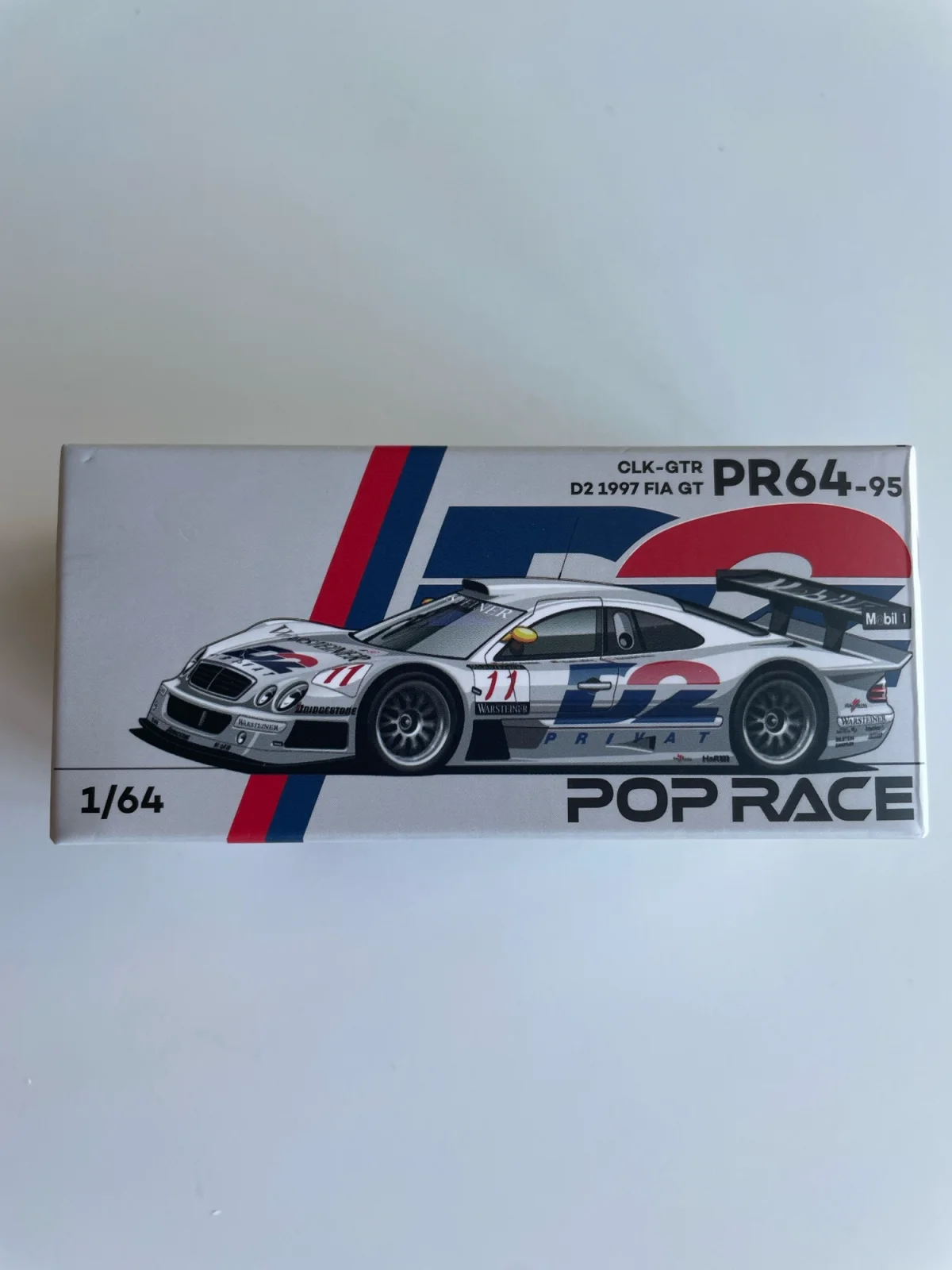 2024 Mercedes-Benz AMG CLK GTR Silver: Box: Image 2