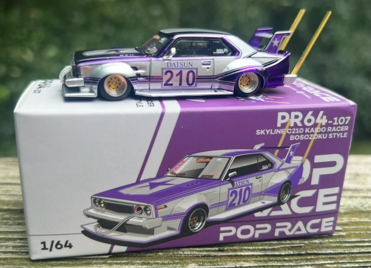 2025 Skyline C210 Kaido Racer Bosozoku Style Purple: Box: Image 2