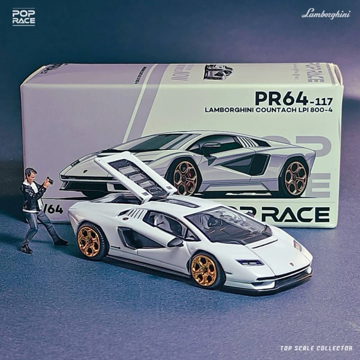 2025 Lamborghini Countach LPI 800-4 White: Box: Image 2