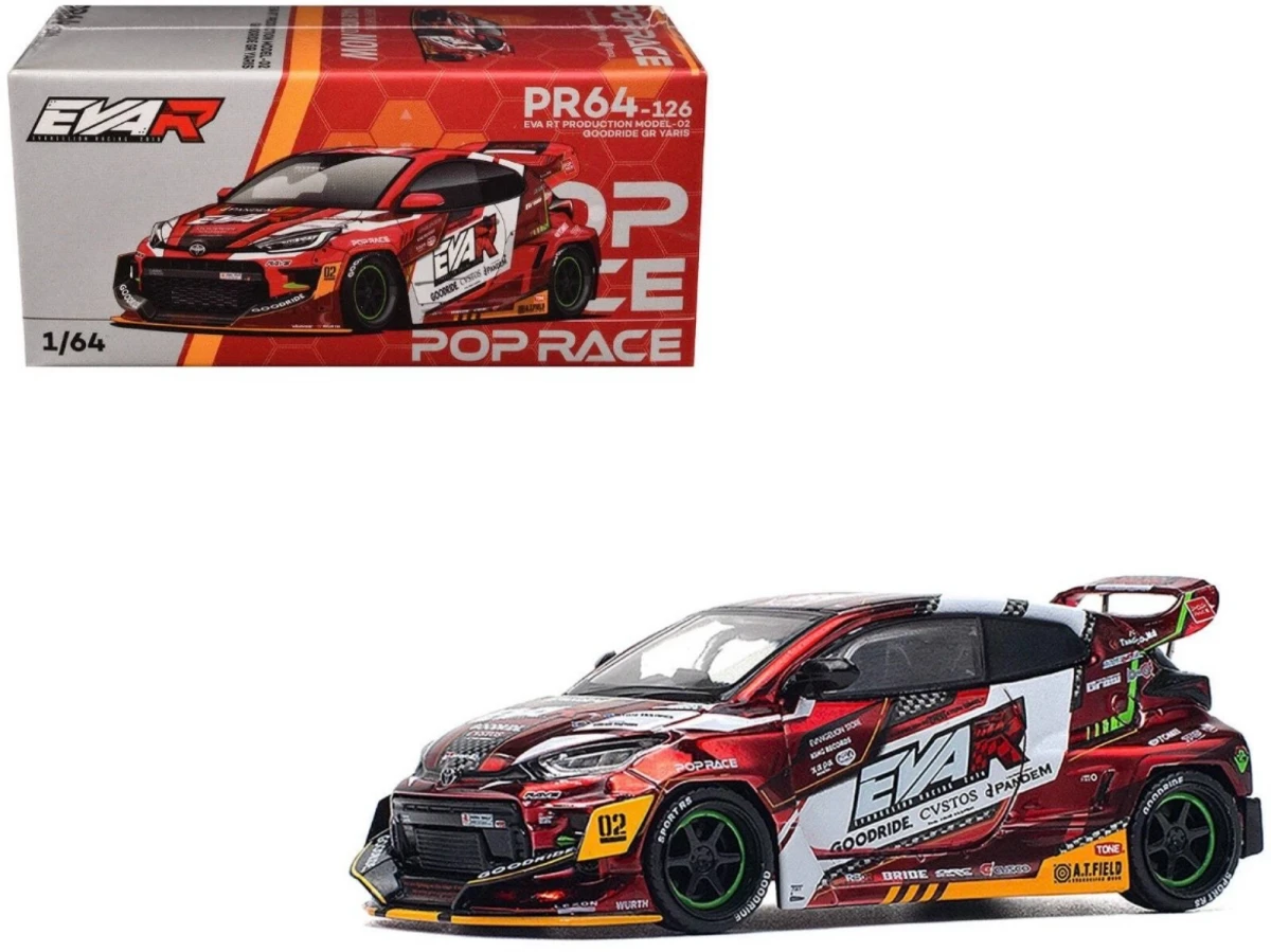 2024 EVA RT Production Model-02 Goodride GR Yaris Red: Box: Image 2