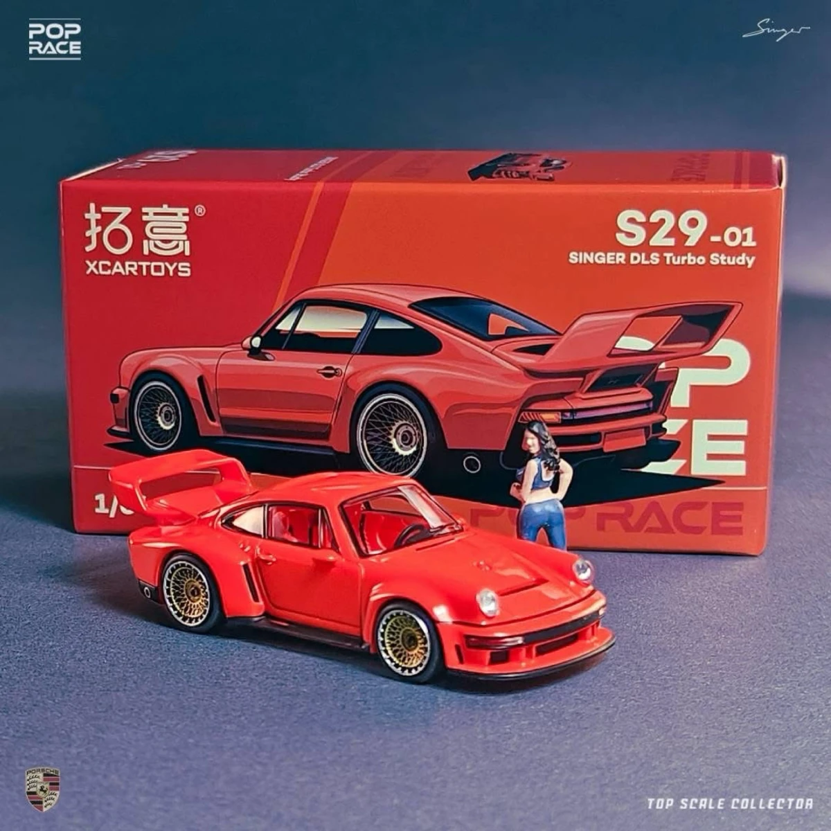 2024 Singer DLS Turbo (Track) Orange: Box: Image 3