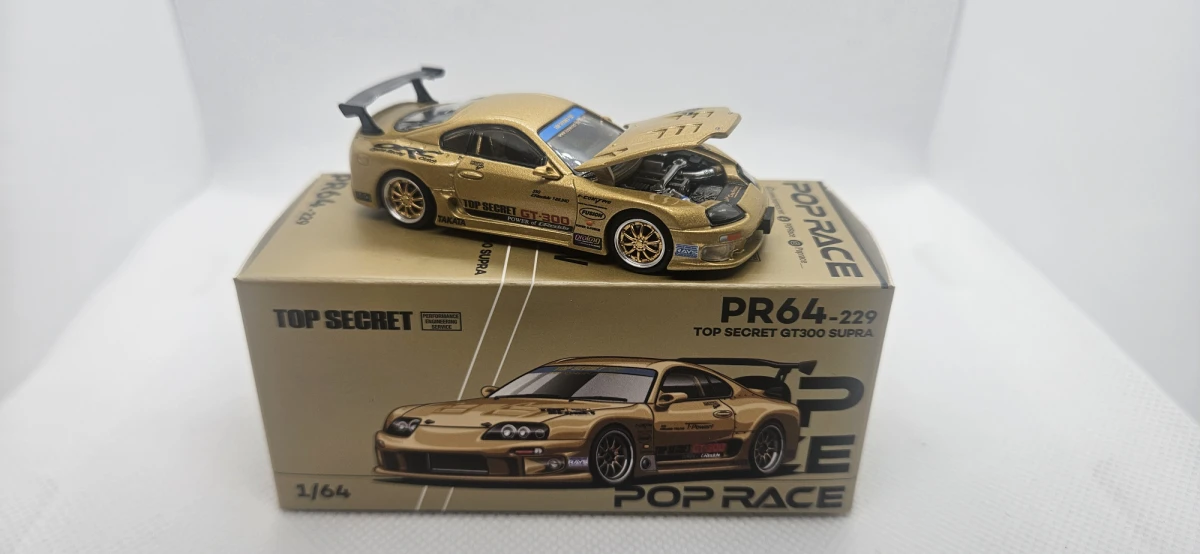 2025 Top Secret GT300 Supra Gold: Box: Image 7