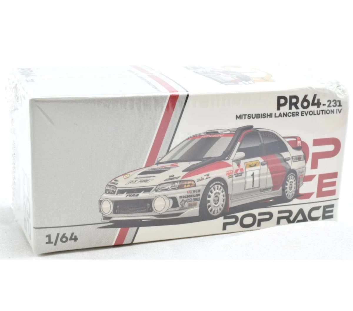 2025 Mitsubishi Lancer Evolution IV White: Box: Image 2