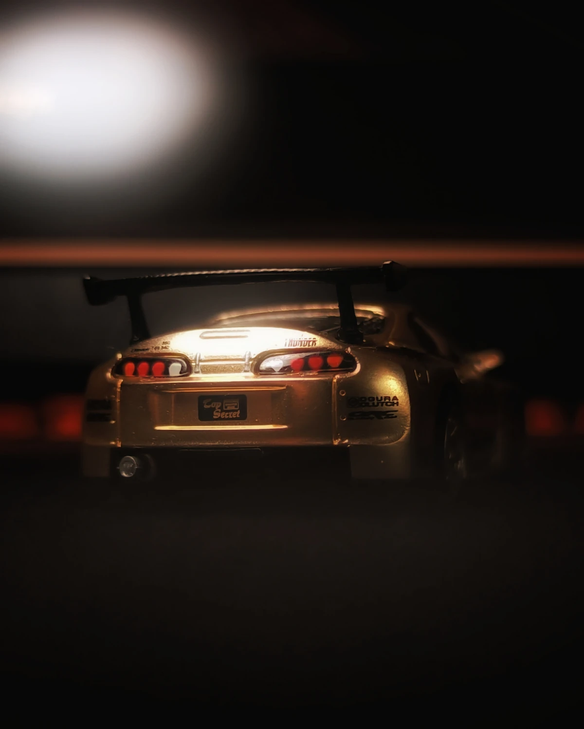 2025 Top Secret GT300 Supra Gold: Box: Image 3