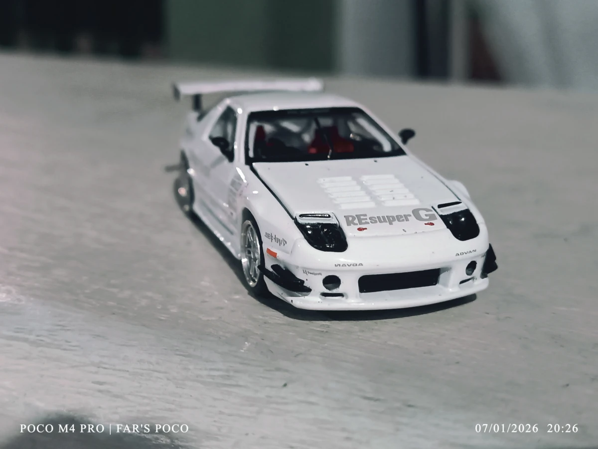 2025 Mazda RX7 FC3S Re-Amemiya White: Box: Image 4
