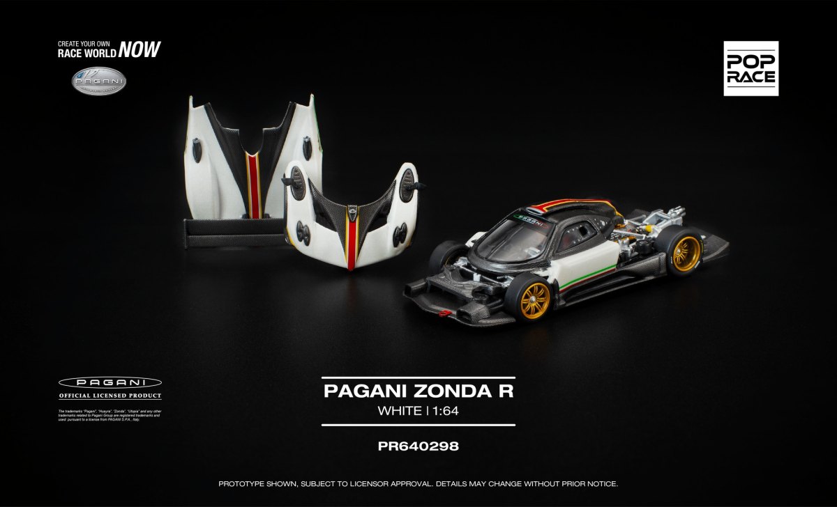 2026 Pagani Zonda R White: No package: Image 3