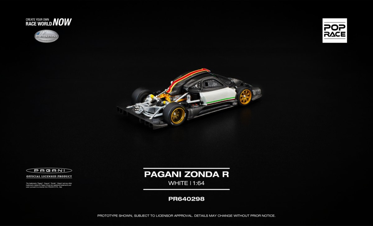 2026 Pagani Zonda R White: No package: Image 2