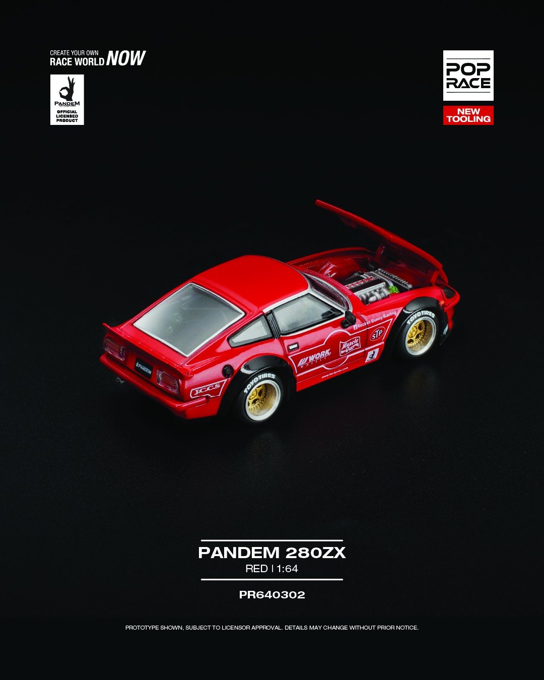 2025 Pandem 280ZX Red: No package: Image 2