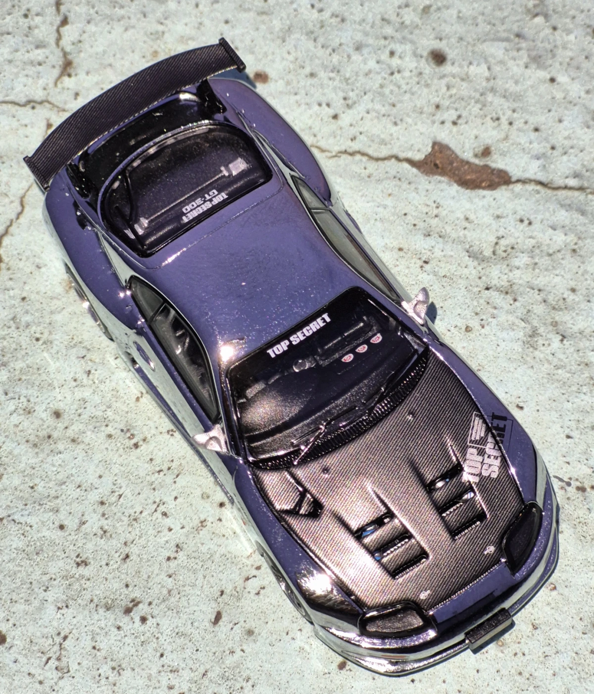 2025 Top Secret GT300 Supra Silver: No Package: Image 5